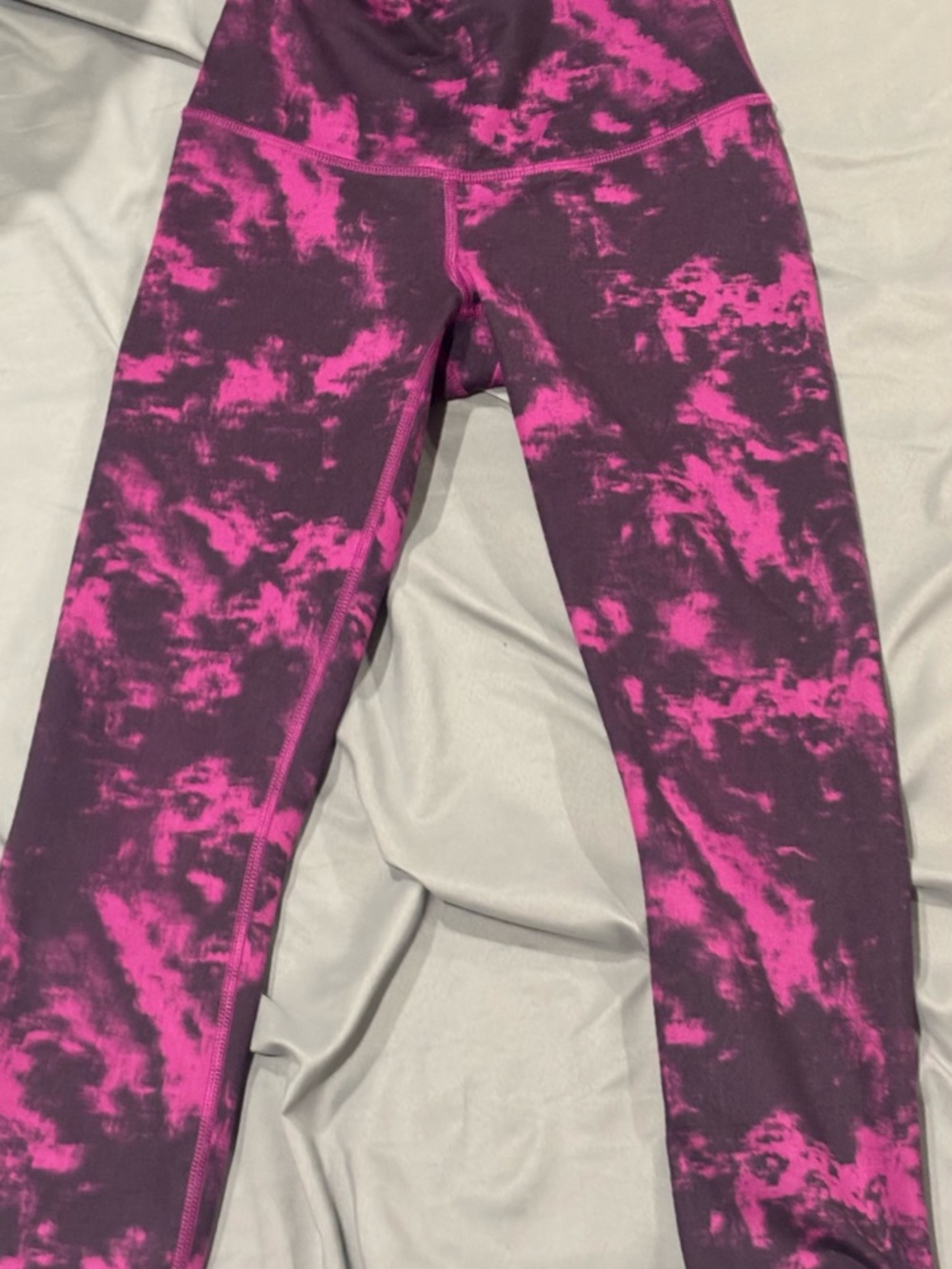 Lululemon‎ Y2K Fold Over Wunder Under Crop II Luon Breezie Regal Plum Black XS